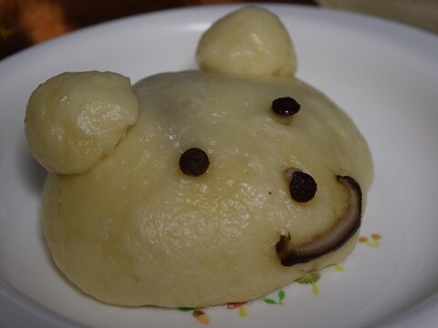 ふわふわ熊さんのシイタケ肉まん